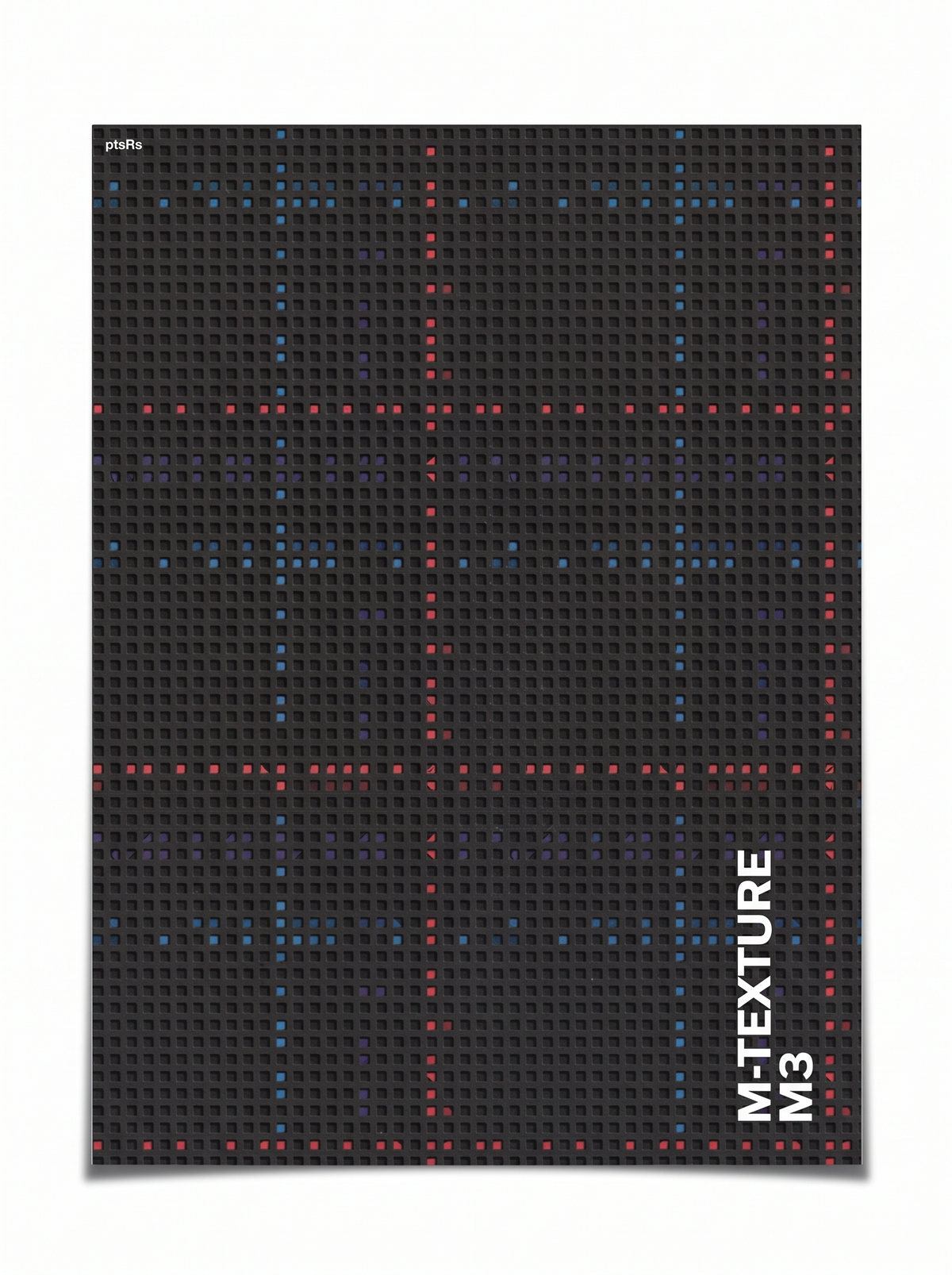 ptsRs M-Texture M3 - 12x16 Color Print