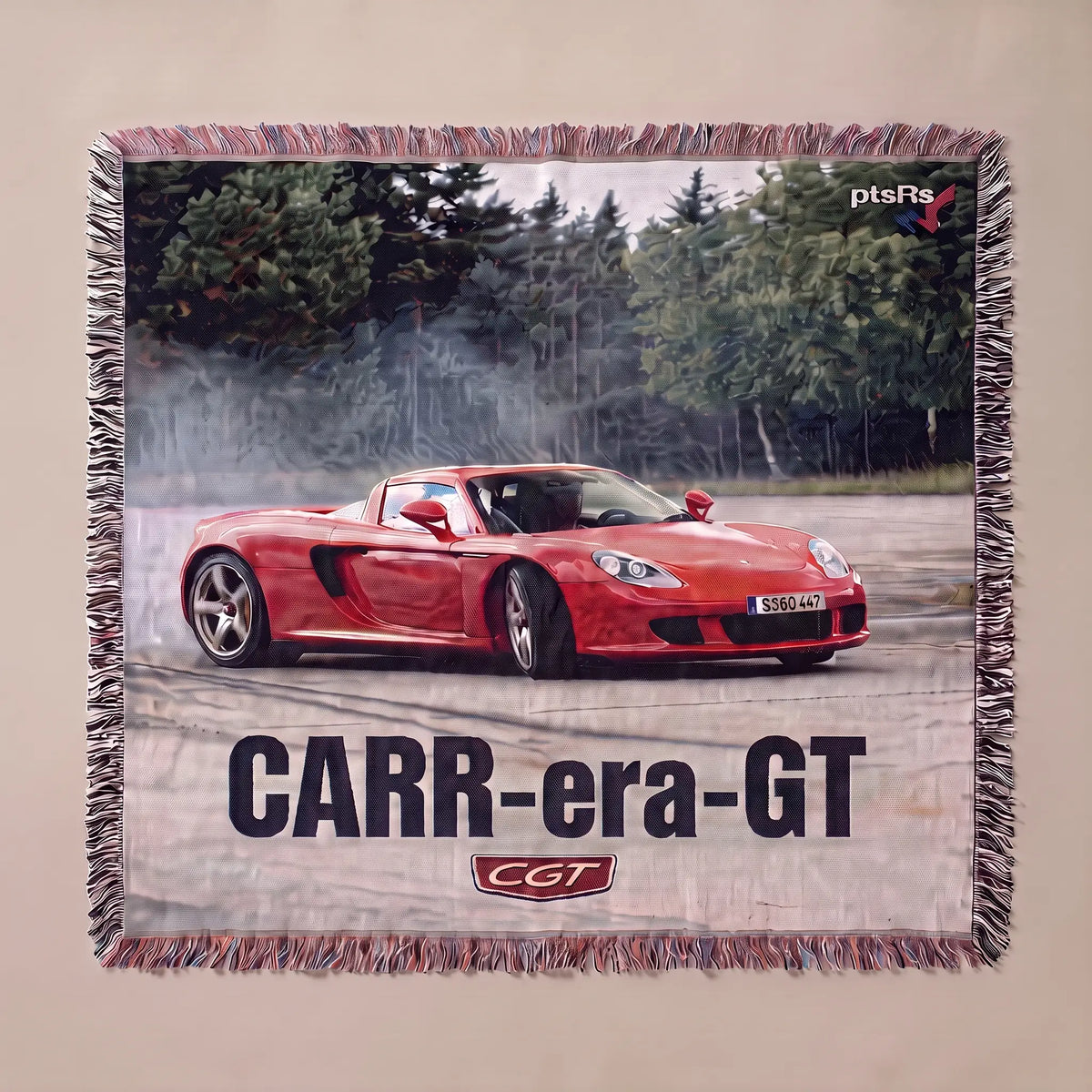 ptsRs CARR-era-GT Woven Blanket – 50x60in