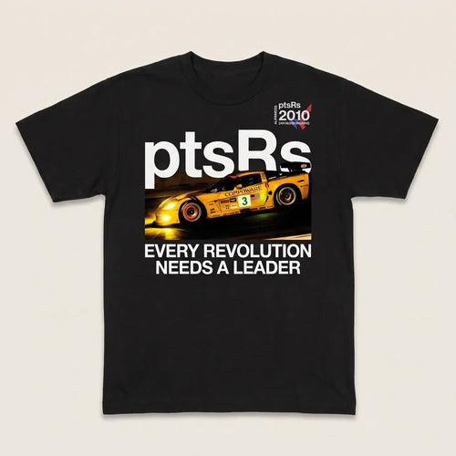 ptsRs Every Revolution Needs A Leader Tee - Front graphic