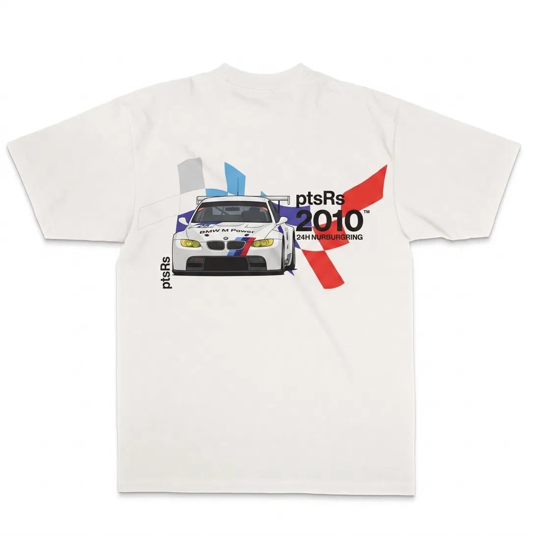 ptsRs 2010 BMW M3 GT3 Tee - Back graphic